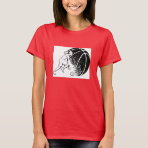 Girls Basketball T - Shirt