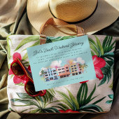 Girl's Beach Weekend Geburtstag Bachelorette Einladung