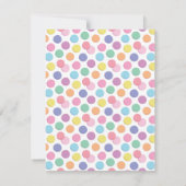 Girls Beads und Schmuck machen Party Einladungen (Rückseite)