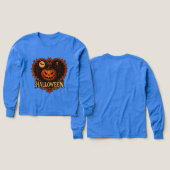 Girls Bella+Canvas Tri-blend Long Sleeve Shirt, So (Design Vorder- & Rückseite)