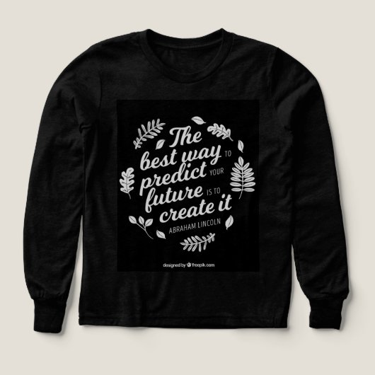 Girls Bella+Leinwand Tri-mix Langschläfer Shirt au (Design Vorderseite)