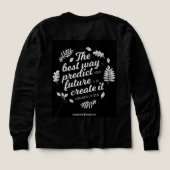 Girls Bella+Leinwand Tri-mix Langschläfer Shirt au (Design Rückseite)