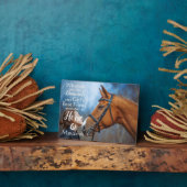 Girl's Best Friend Reitpferd Lover Foto Fotoplatte (Seite)