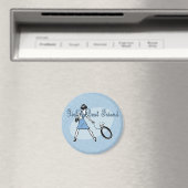 Girls bester Freund Magnet (In Situ (Geschirrspüler))
