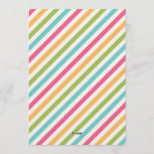 Girls Birthday Party Scavenger Hunt Birthday Party Einladung (Rückseite)