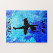 Girls Blue Galaxy Tanz Puzzle (Horizontal)