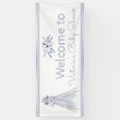 Girls Boho Tribal Teepee Baby Showbanner Banner (Vertikal)