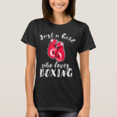 Girls Boxing T - Shirt T-Shirt Top Friends Rachel (Vorderseite)