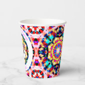 Girls Boys Happy Birthday Star Custom Age Foto Pappbecher (Rückseite)