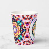 Girls Boys Happy Birthday Star Custom Age Foto Pappbecher (Vorderseite)