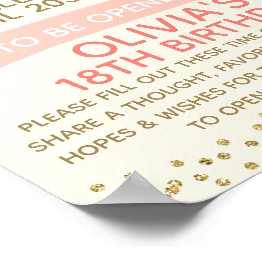 Girls Bunny Time Kapsel Schild 8 x 10 Zoll (Ecke)