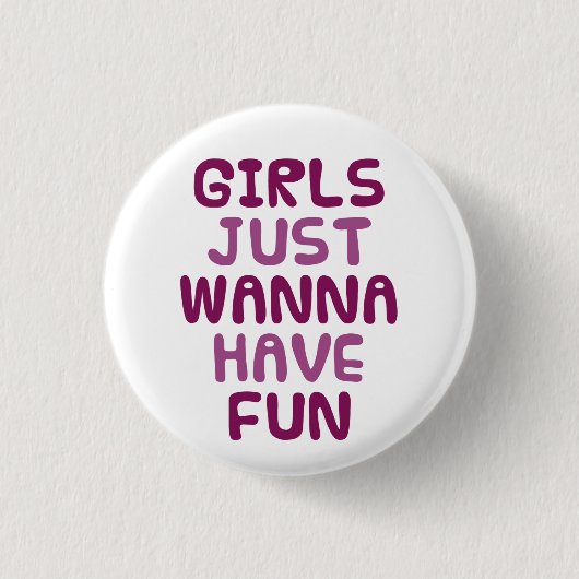 Girls Button (Vorderseite)