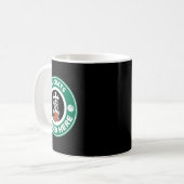 Girls Bysketbyll Fun Logo Serckets Große Te Kaffeetasse (Vorderseite Links)