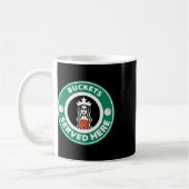 Girls Bysketbyll Fun Logo Serckets Große Te Kaffeetasse (Links)