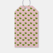 Girls Can Roar Too Personalized Baby Shower Favor Geschenkanhänger (Rückseite)