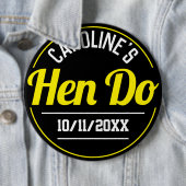 Girl's Celebration of a Hen Do Button (Beispiel)
