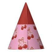 Girls Cherry Sweet 16th Birthday  Partyhütchen (Rückseite)