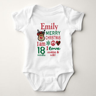 Girls Christmas Shirt Girls 2. Weihnachtsanzug