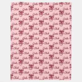 Girls Club Fleecedecke