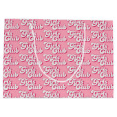 Girls Club Große Geschenktüte (Rückseite)