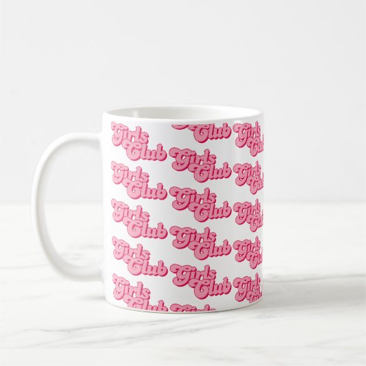 Girls Club Kaffeetasse (Links)