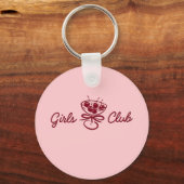 Girls Club Schlüsselanhänger (Rückseite)