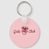 Girls Club Schlüsselanhänger (Rückseite)