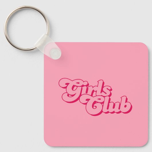 Girls Club Schlüsselanhänger (Vorderseite)