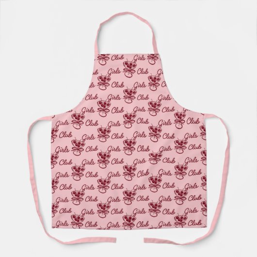 Girls Club Schürze (Vorderseite)