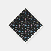 Girls Cross Country, Track Field, Marathon Runner Serviette (Ecke)