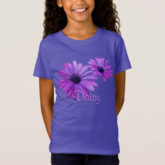 Girl's Daisy T - Shirt personalisieren Daisy Kid's (Vorderseite)