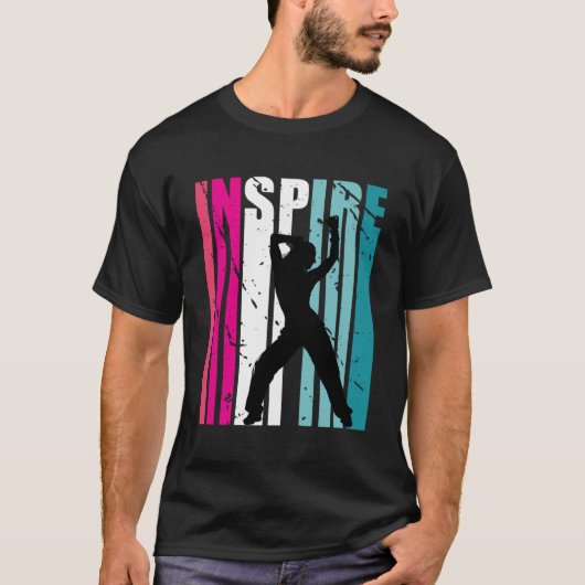 Girls Dance Inspirier Coach Retro Tänzer T-Shirt (Vorderseite)