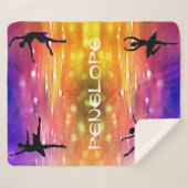 Girls Dance Multicolored Sherpadecke (Vorderseite (Horizontal))