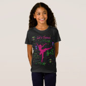 Girls Dance Musical Notes T-Shirt (Vorne ganz)