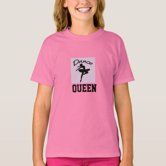 Girls Dance Queen T - Shirt (Vorderseite)