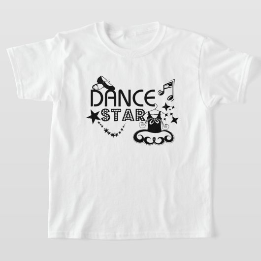 Girls Dance Star T-Shirt (Ablage )