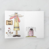 Girls Day Out Card Feiertagskarte (Innenseite)