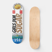 GIRLS DEM SUGAR SKATEBOARDS /JMT SKATEBOARDS (Vorderseite)