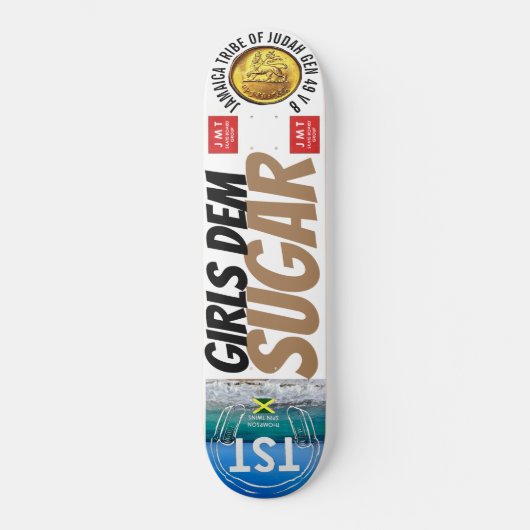 GIRLS DEM SUGAR SKATEBOARDS /JMT SKATEBOARDS (Vorderseite)