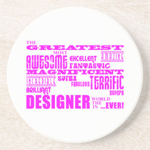 Girls Designer Geburtstage : Rosa Bester Designer Getränkeuntersetzer