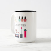 Girl's Dings Tasse (Vorderseite Links)