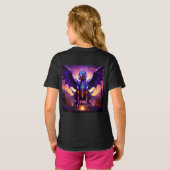 Girls Dream Dragon T - Shirt (Schwarz voll)