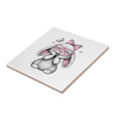 Girls Easter Cute Bunny Face Pink Easter Kids Todd Fliese (Seite)