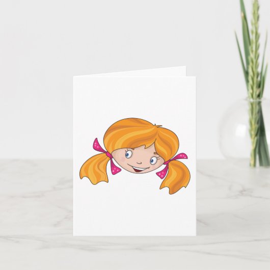 Girls Face Karte (Vorderseite)