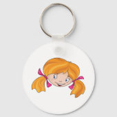 Girls Face Schlüsselanhänger (Rückseite)