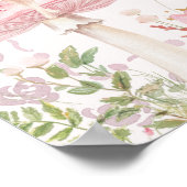 Girls Fairy Garden Geburtstag Poster (Ecke)