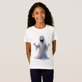 Girl's Fantasy Ghost T - Shirt (Vorne ganz)