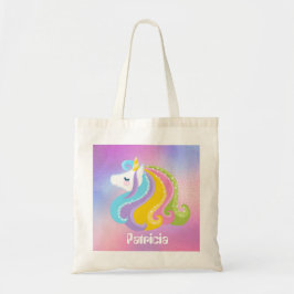 Girls Fantasy unicorn Name Tasche
