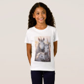 Girl's Fantasy Unicorn T - Shirt (Vorne ganz)