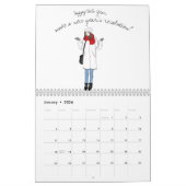 Girl's Fashion Calendar Kalender (Jan 2026)